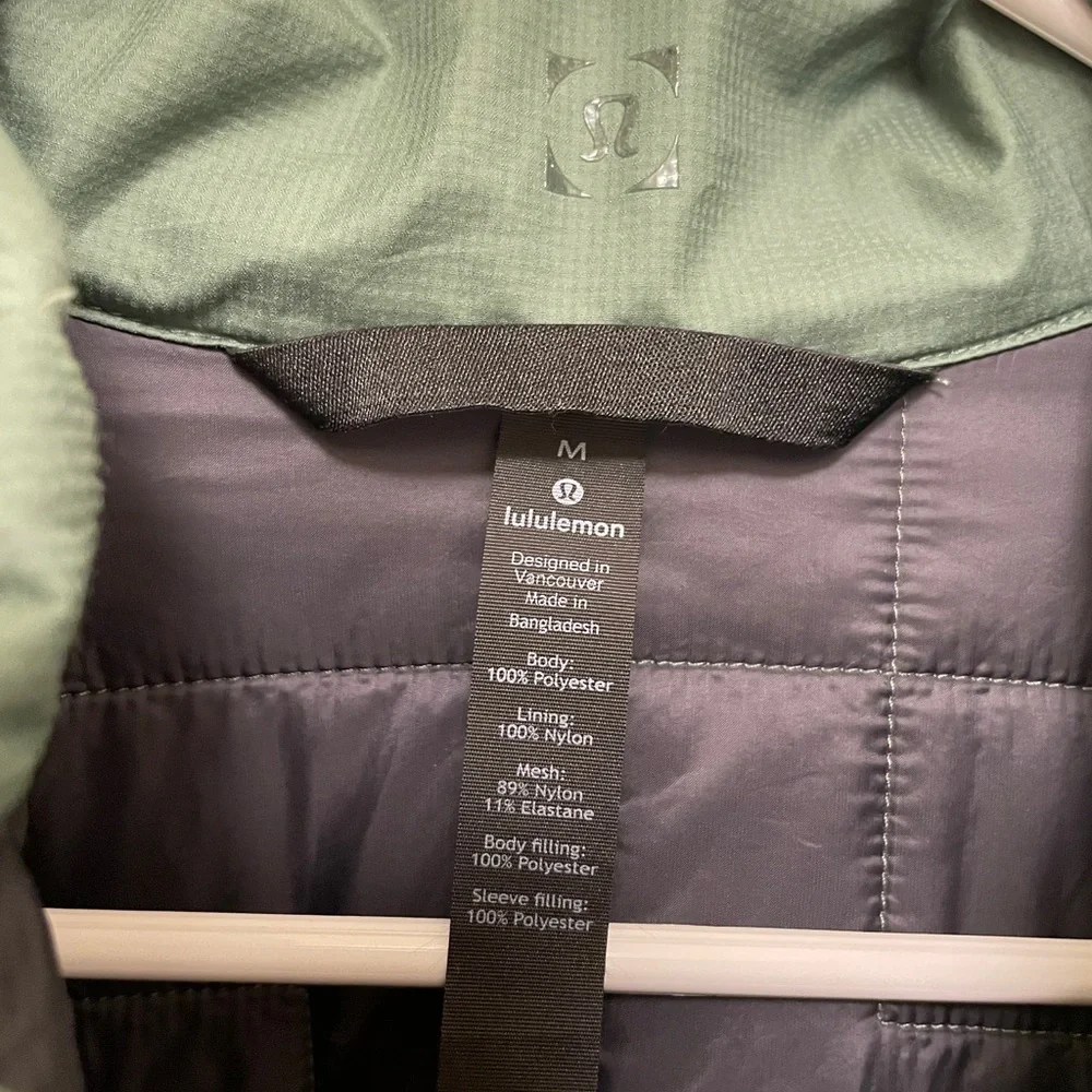 lululemon sky loft Puffer Men’s Jacket Sz M